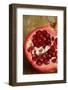 Sliced Pomegranate-Alastair Macpherson-Framed Photographic Print