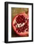 Sliced Pomegranate-Alastair Macpherson-Framed Photographic Print