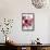 Sliced Pomegranates, Cores and Glass with Pomegranate Juice-Jana Ihle-Framed Stretched Canvas displayed on a wall