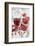 Sliced Pomegranates, Seeds and Glass with Pomegranate Juice-Jana Ihle-Framed Photographic Print