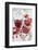 Sliced Pomegranates, Seeds and Glass with Pomegranate Juice-Jana Ihle-Framed Photographic Print