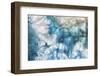 Sliced rock crystals-Zandria Muench Beraldo-Framed Photographic Print