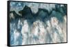 Sliced rock crystals-Zandria Muench Beraldo-Framed Stretched Canvas