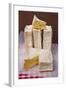 Slices of Pont L'Eveque Cheese-Guy Thouvenin-Framed Photographic Print