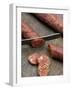 Slicing Chorizo-Winfried Heinze-Framed Photographic Print