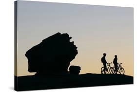Slickrock Bike Trail, Moab, Utah, USA, (Mr)-Norbert Eisele-Hein-Stretched Canvas