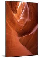 Slickrock formations in lower Antelope Canyon, Navajo Indian Reservation, Arizona, USA.-Russ Bishop-Mounted Photographic Print