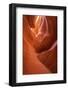 Slickrock formations in lower Antelope Canyon, Navajo Indian Reservation, Arizona, USA.-Russ Bishop-Framed Photographic Print