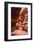 Slickrock formations in upper Antelope Canyon, Navajo Indian Reservation, Arizona, USA.-Russ Bishop-Framed Photographic Print