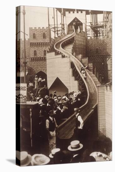 Slide at Sydenham, 1903-null-Stretched Canvas