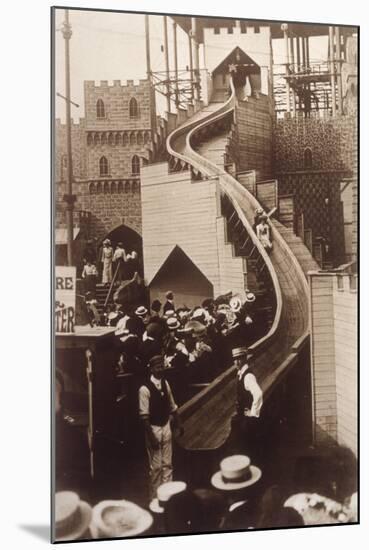 Slide at Sydenham, 1903-null-Mounted Photographic Print