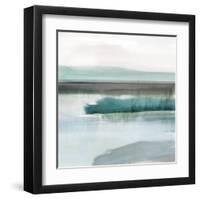 Slide Away III-Isabelle Z-Framed Art Print