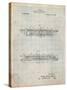 Slide Rule Patent-Cole Borders-Stretched Canvas