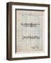 Slide Rule Patent-Cole Borders-Framed Art Print