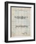 Slide Rule Patent-Cole Borders-Framed Art Print