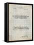 Slide Rule Patent-Cole Borders-Framed Stretched Canvas