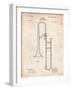 Slide Trombone Instrument Patent-Cole Borders-Framed Art Print