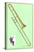 Slide Trombone-null-Stretched Canvas