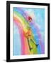 Sliding Down the Rainbow-Judy Mastrangelo-Framed Giclee Print