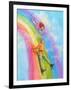 Sliding Down the Rainbow-Judy Mastrangelo-Framed Giclee Print