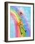 Sliding Down the Rainbow-Judy Mastrangelo-Framed Giclee Print