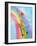 Sliding Down the Rainbow-Judy Mastrangelo-Framed Giclee Print