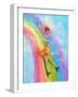 Sliding Down the Rainbow-Judy Mastrangelo-Framed Giclee Print