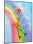 Sliding Down the Rainbow-Judy Mastrangelo-Mounted Giclee Print