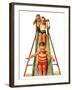 "Sliding into Water,"July 12, 1930-Lawrence Toney-Framed Giclee Print