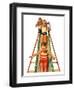 "Sliding into Water,"July 12, 1930-Lawrence Toney-Framed Giclee Print