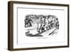 Sliding on Thin Ice, 1869-John Tenniel-Framed Giclee Print