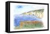 Slieve League Rocks and Coastline in Donegal Ireland-M. Bleichner-Framed Stretched Canvas