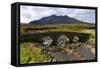 Sligachan Bridge and Sgurr Nan Gillean, Skye, Highland, Scotland-Peter Thompson-Framed Stretched Canvas