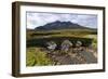 Sligachan Bridge and Sgurr Nan Gillean, Skye, Highland, Scotland-Peter Thompson-Framed Photographic Print