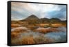 Sligachan Bridge, Isle of Skye Scotland UK-Tracey Whitefoot-Framed Stretched Canvas