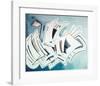 Slight Tension, 1935-Wassily Kandinsky-Framed Giclee Print