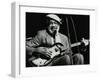 Slim Gaillard Playing His Guitar at the Forum Theatre, Hatfield, Hertfordshire, 13 November 1986-Denis Williams-Framed Photographic Print