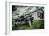 Slim's Garage-Stephen Arens-Framed Photographic Print