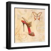 Sling Back Stiletto-Angela Staehling-Framed Art Print