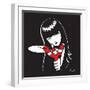 Slingshot-Emily the Strange-Framed Premium Giclee Print