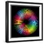 Slinky O-Magda Indigo-Framed Photographic Print