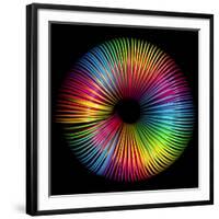 Slinky O-Magda Indigo-Framed Photographic Print