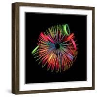 slinky-Magda Indigo-Framed Photographic Print