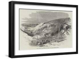 Slip of Earth at the Spittal-Gate Cutting of the Great Northern Railway-null-Framed Giclee Print