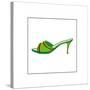 Slip on High Heeled Shoe-null-Stretched Canvas