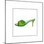 Slip on High Heeled Shoe-null-Mounted Giclee Print