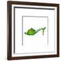 Slip on High Heeled Shoe-null-Framed Giclee Print