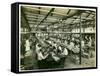 Slipper Manufacture, Long Meadow, 1923-English Photographer-Framed Stretched Canvas