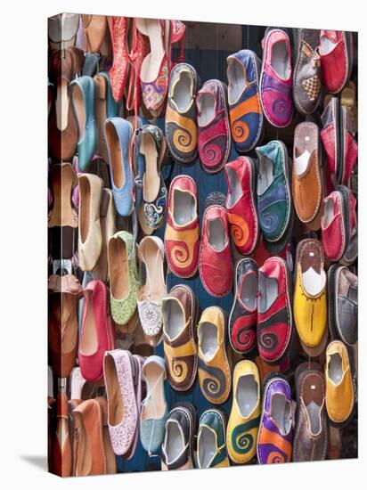 Slippers, Essaouira, Morocco-William Sutton-Stretched Canvas