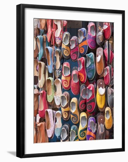 Slippers, Essaouira, Morocco-William Sutton-Framed Photographic Print